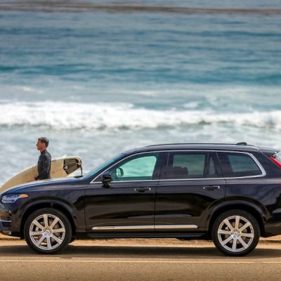 volvo xc 90 al mare